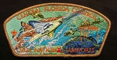 BSA CENTRAL FLORIDA COUNCIL OA 326 2021 JAMBOREE SAWTOOTH SHARK JSP GUY HARVEY