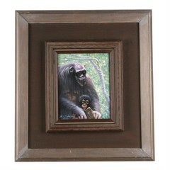 „Just Hangin‘ Around“ By Anthony Sidoni 2002 Signed Oil Painting 22″x20″