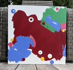 Original Abstract Acrylic Painting on canvas – Circus Circus 1