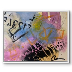Wilson Original STREET ART Mixed Media 8×10″ signed Canvas Art 4