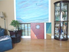 PAINTING ORIGINAL Steven Graff’s „Colorful Entrance“ 16×20 acrylic/canvas Signed