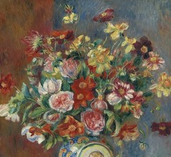 Pierre-Auguste Renoir Signed Oil Painting on Canvas 16×24 in Impressionism .