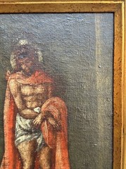 ANTIQUE OLD MASTER PAINTING 18TH CENTURY RELIGIOUS ICON ITALIAN ITALY 1750’S OIL