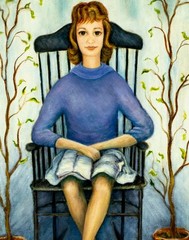 Anne Gordon (US,mid 20C) oil painting 150039