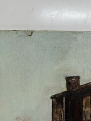1950s African American Civil Rights Era Painting Washington DC