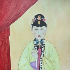 Oil Painting on Canvas Board, 50 x 50 x 0.3 cm | 19.7″ x 19.7″ x 0.12″