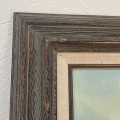 VINTAGE ORIGINAL WILLIAM NEWPORT BARN PAINTING OIL/CANVAS 12″X16″ Signed