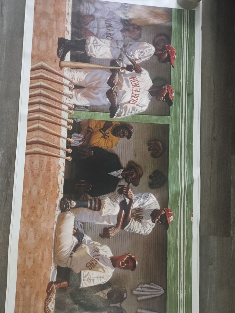 „Kansas City Dugout“ Painting By Kadir Nelson Signed Comes With…