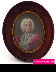 RARE ANTIQUE FLEMISH 17th C. SCHOOL OIL ON CARDBOARD MINIATURE PAINTED PORTRAIT