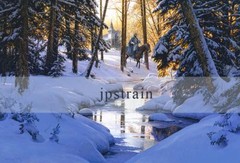 Peace in the Valley 1862 By John Paul Strain New Artist Proof Paper Giclée