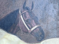 Sidney L Brackett Painting 1852 – 1910 Equestrian Horses