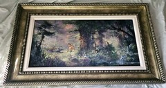 JAMES COLEMAN Original Oil canvas framed „SPRINGTIME MEADOWS“ Bambi LIMITED 295