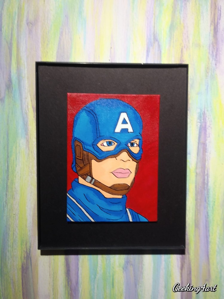 Paintings Inspired by the World of Marvel Comics