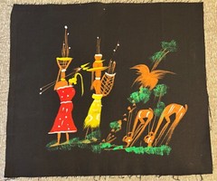 Nigerian Acrylic Paintings Artist Xxassin African Art Original Stunning!