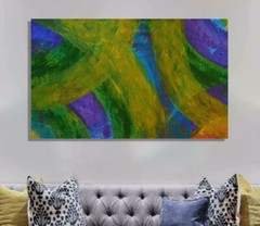 Mark Little Original painting 38” X 62 Abstract, giant, Extra Large, 48,60,36 Xl