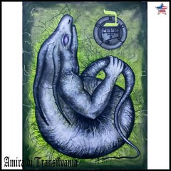 modern contemporary art paintings figurative ars goetia lemegeton botis demons
