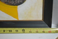 Picasso Style Cubism Acrylic Original Art „Star is Born Framed by Leean Swanson