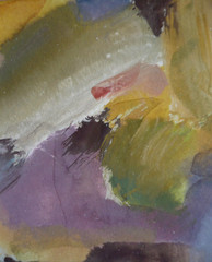 ANDY CAPES FRENCH IMPRESSIONIST ABSTRACT Nice FRANCE Artwork ABSTRACTION SIGNED