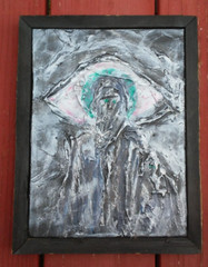Seer Painting Textured on Wood Wall Art DelMarq