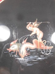 Fine Italy Italian Maria Graziano Pompeii Inspired Original Figural Gouache #3