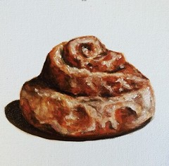Cinnamon Roll- Original Oil Painting
