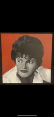 Patsy Cline Tribute Acrylic Pop Art Mini 2 Color Painting