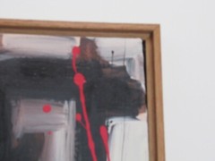 Original Abstract Oil Painting Signed by Robin Gary Wood Freedom Series 1982