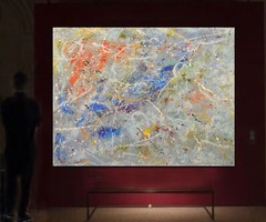 Pollock/Richter style￼ Professional Painting 81” X 62”(6ft 9in)Abstract Modern