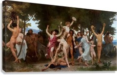 The Youth of Bacchus Painting by William Adolphe Bouguereau Reproduction