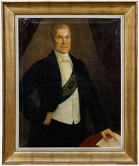 Flemish School 19th Century Oil – A Society Official