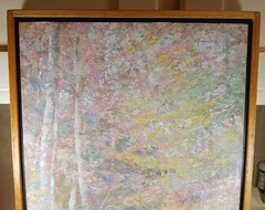 William Tacke Original Oil Painting #7092 Autumn Path 18″ X 12″ Framed Pastels