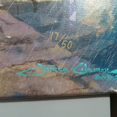 Painting by James Coleman, Sera Romantica 16×20, Signed 17/50. PRICE DROP!!