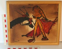 JOSE VILLANUEVA BERRUEZO (Spain,1941-2018) Bullfight