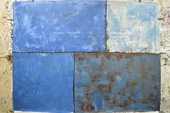 Mark Little Original Giant Canvas Painting 84”X62” (7 Foot) Abstract Modern XL