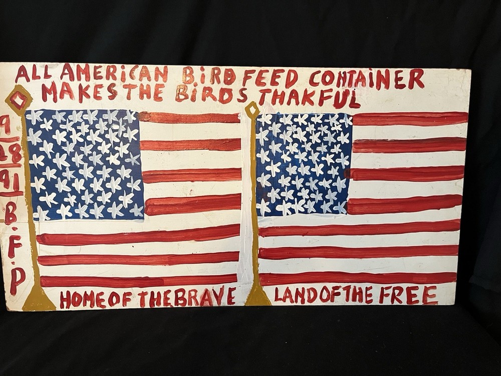 Benjamin Franklin (B F) Perkins Alabama Folk Outsider Art