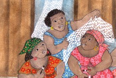 2000 VANICE AYRES LEITE BRAZILIAN LATIN AMERICAN FOLK ART NAIF PAINTING
