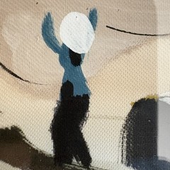 Vintage Vietnamese Silk Paintings Pair Framed River Village Boat Scenes Signed