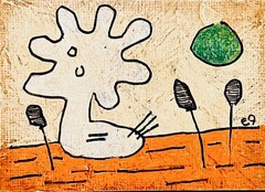 e9Art ACEO: the first miracle was that he fit inside the story at all; the …