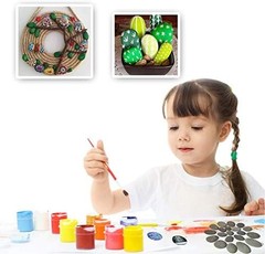lifetop 120PCS Painting Rocks, DIY Rocks Flat & Smooth Kindness Rocks for Art…