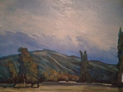 Original Oil painting 16×12 in. Signed MANUEL Impressionist HIGH QUALITY