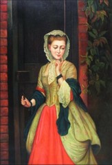 Quality Hand Painted Oil Painting Portrait of a Young Lady 24x36in