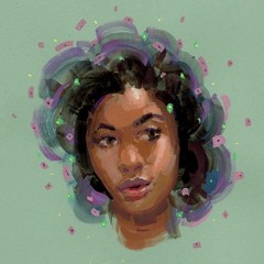 Pink flowers portrait impressionism expressive brushwork gouache masterpiece