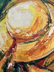 MCM 60s Modernist Expressionism Painting Jamaican Black Girls Kingston Jamaica
