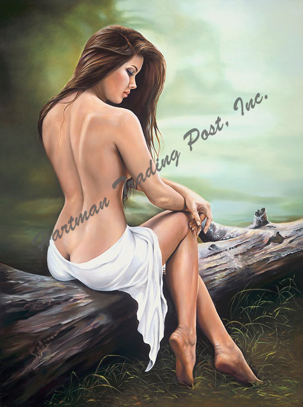 SPECTACULAR Original GINA MUXO RAMOS Oil titled SERENITY Realism Style SENSUAL