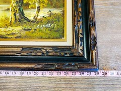 Clara Inness (1874 -1932) Oil Painting, Vintage, Original, Very Good Condition