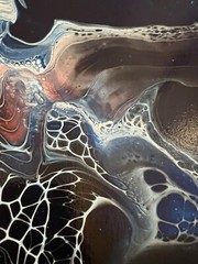 Original Abstract Painting One Of A Kind 14 X 14 Canvas Wall Art