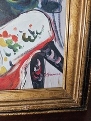 K GARRAH IMPRESSIONIST PORTRAIT OIL PAINTING WOMAN