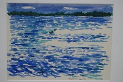 „Seascape“, Robert C Smith (1926-2018), Watercolor, 12″x 14″