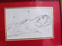 Miguel Ordoqui original art by International famous Cuban artist