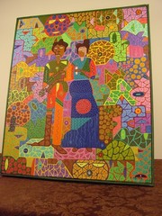 X-RARE JEAN VOLTAIRE HECTOR HAITIAN ART VOO-DOO/VODOU BRIDE and GROOM SPIRITUAL
